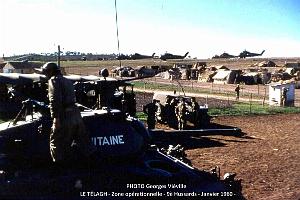 Le Telagh - Zone operationelle - 9e Hussards - 1960